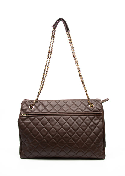 Chanel Matelasse Brown