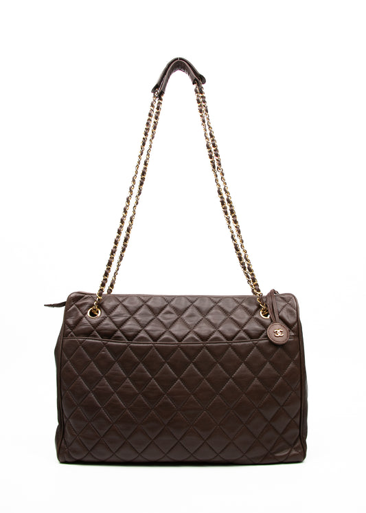 Chanel Matelasse Brown
