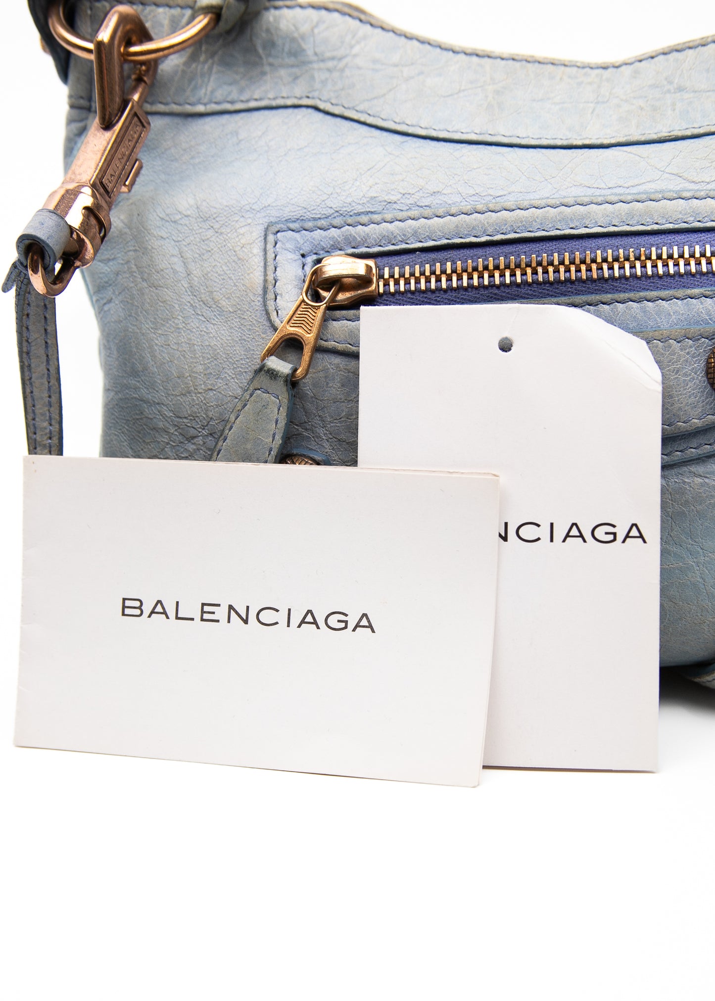 Balenciaga Light Blue Hip