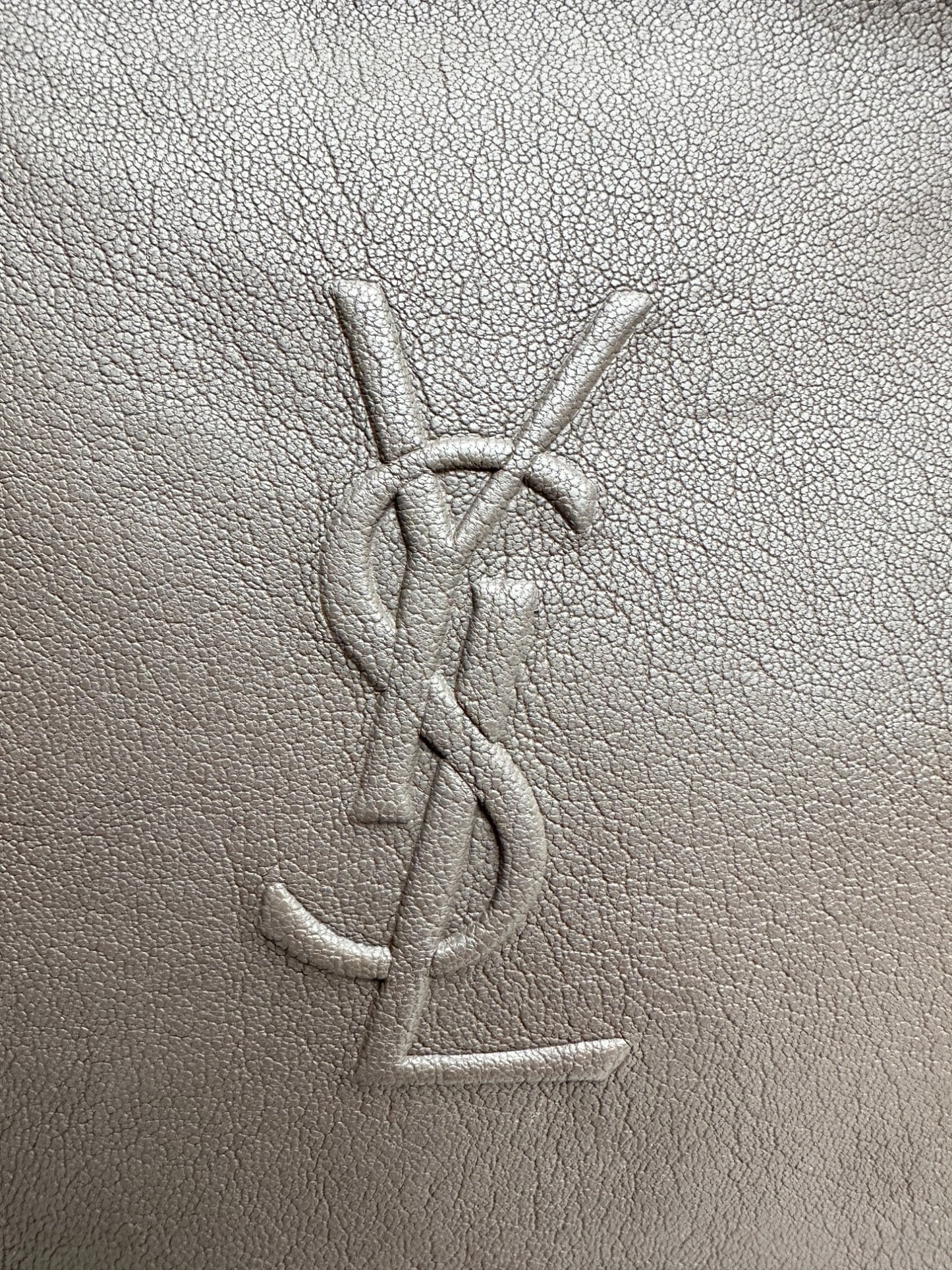 Saint Laurent Lou Camera Bag Taupe Leather