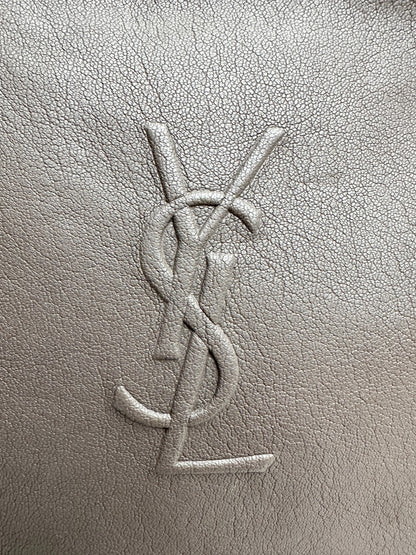 Saint Laurent Lou Camera Bag Taupe Leather