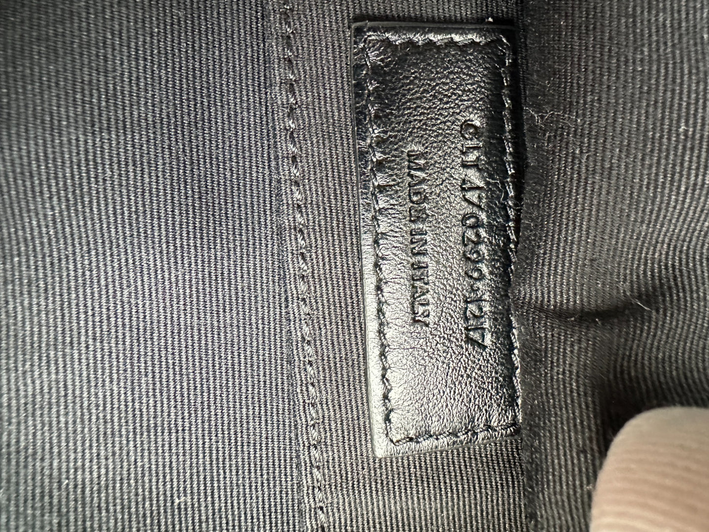 Saint Laurent Lou Camera Bag Taupe Leather