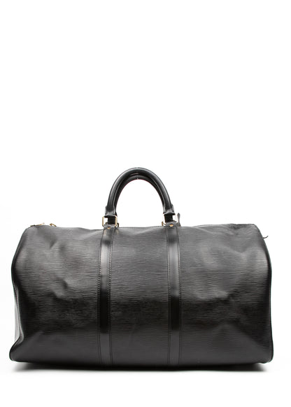 Louis Vuitton Keepall Epi Black 50