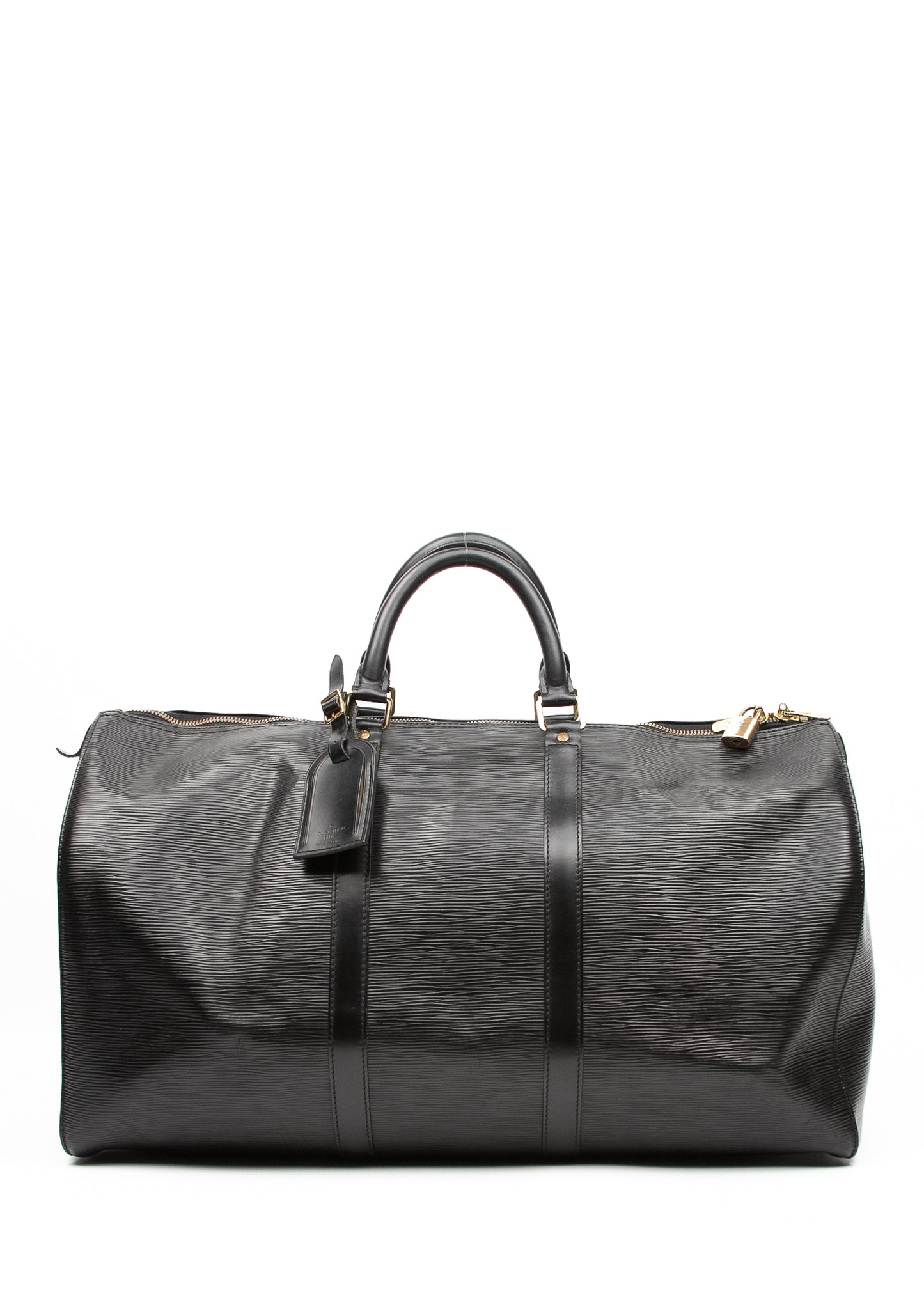 Louis Vuitton Keepall Epi Black 50