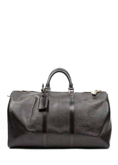 Louis Vuitton Keepall Epi Black 50