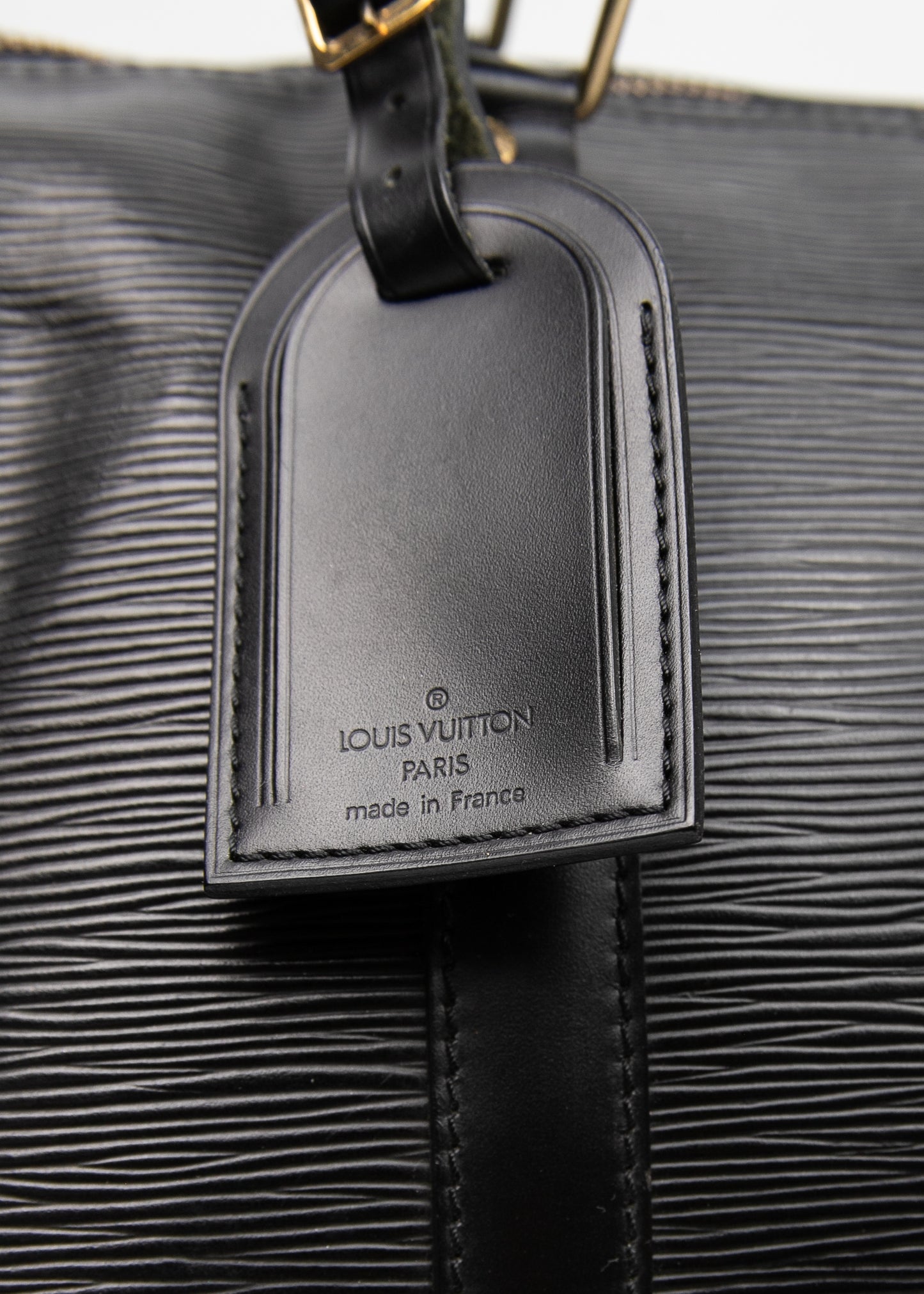 Louis Vuitton Keepall Epi Black 50