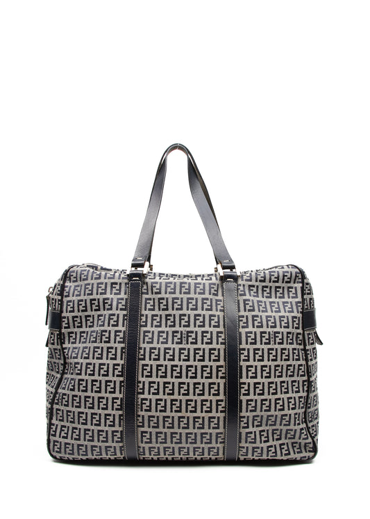 Fendi Zucca Boston Bag
