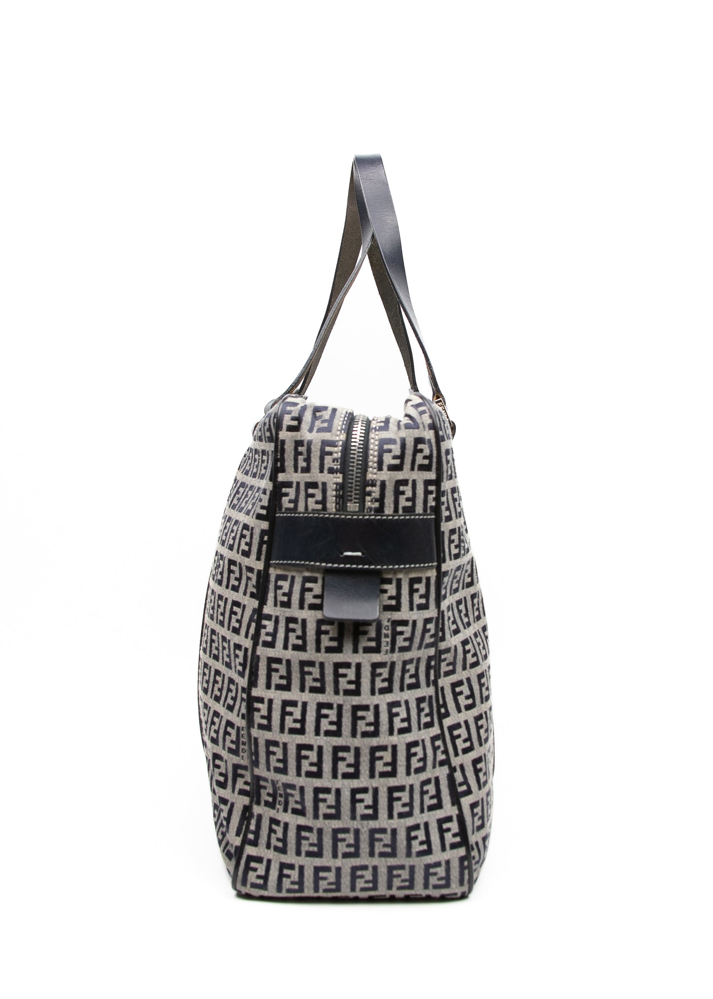 Fendi Zucca Boston Bag