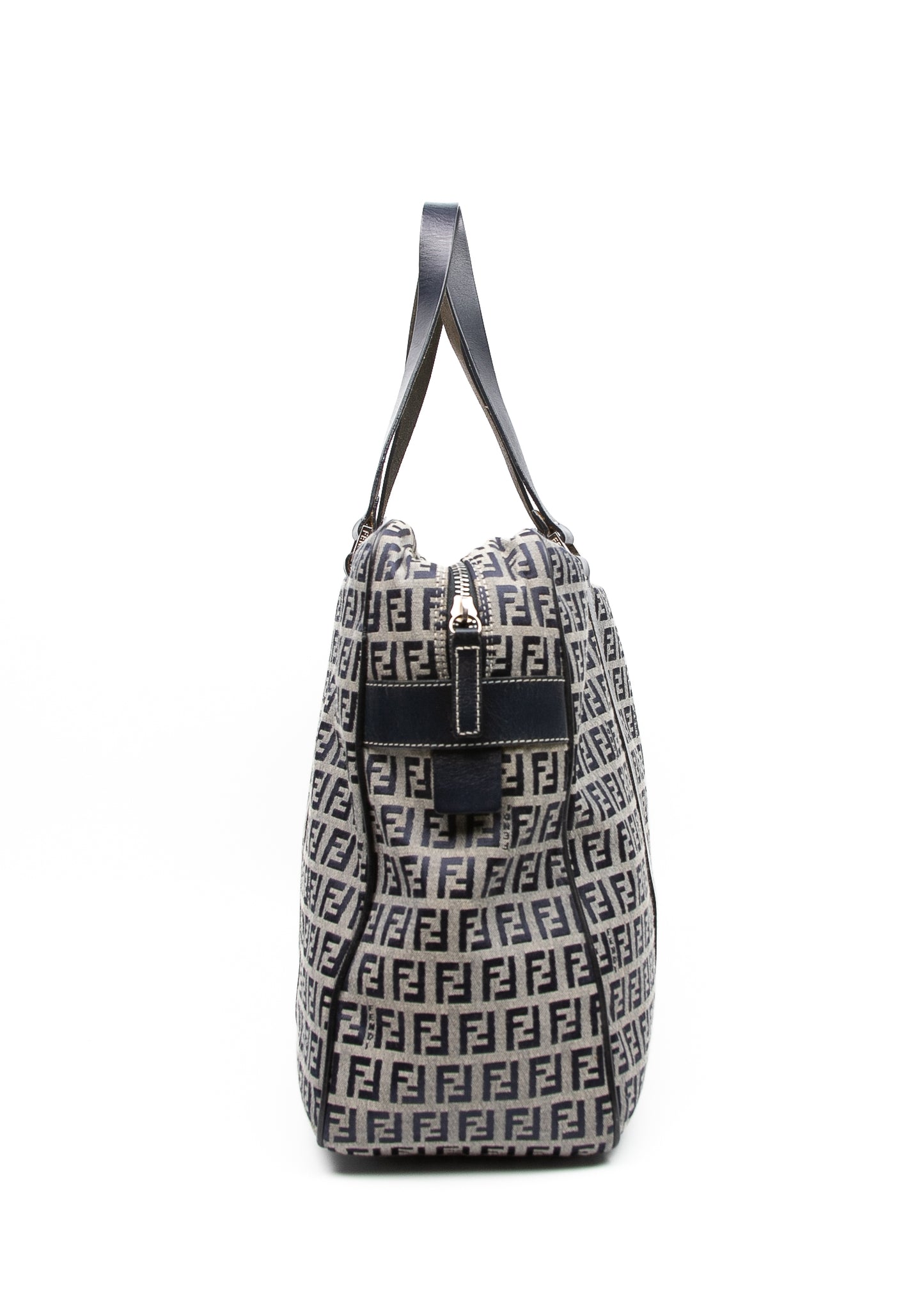 Fendi Zucca Boston Bag
