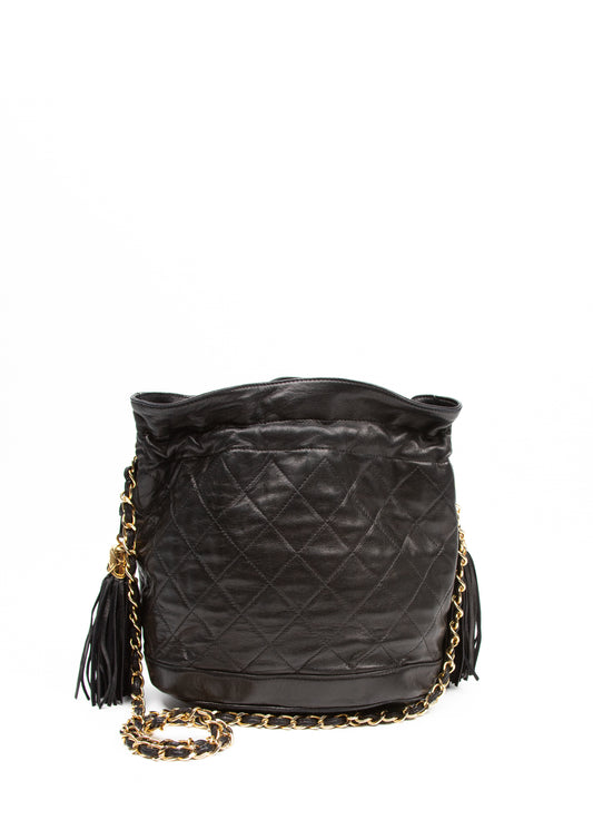 Chanel Quilted Bucket