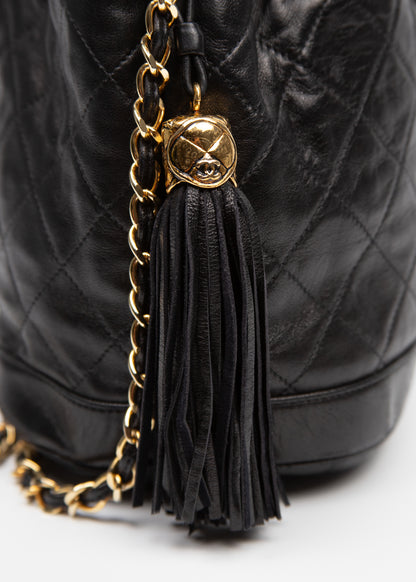 Chanel Quilted Bucket