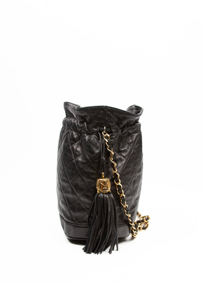 Chanel Quilted Bucket