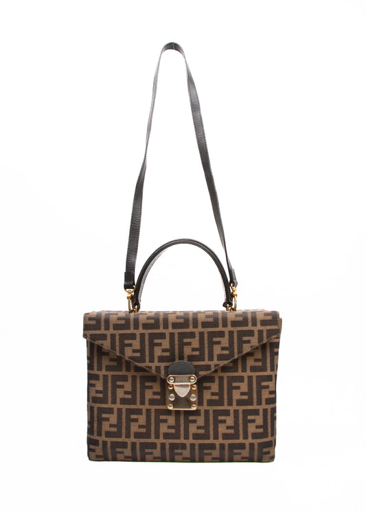 Fendi Zucca box bag