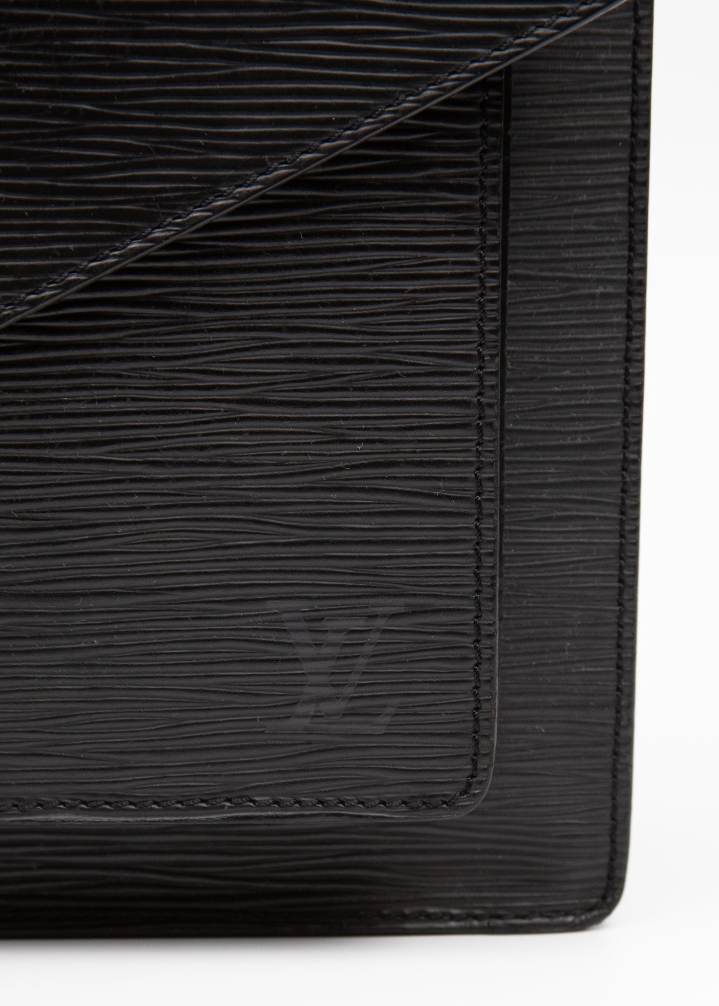 Louis Vuitton Macenau Black Epi