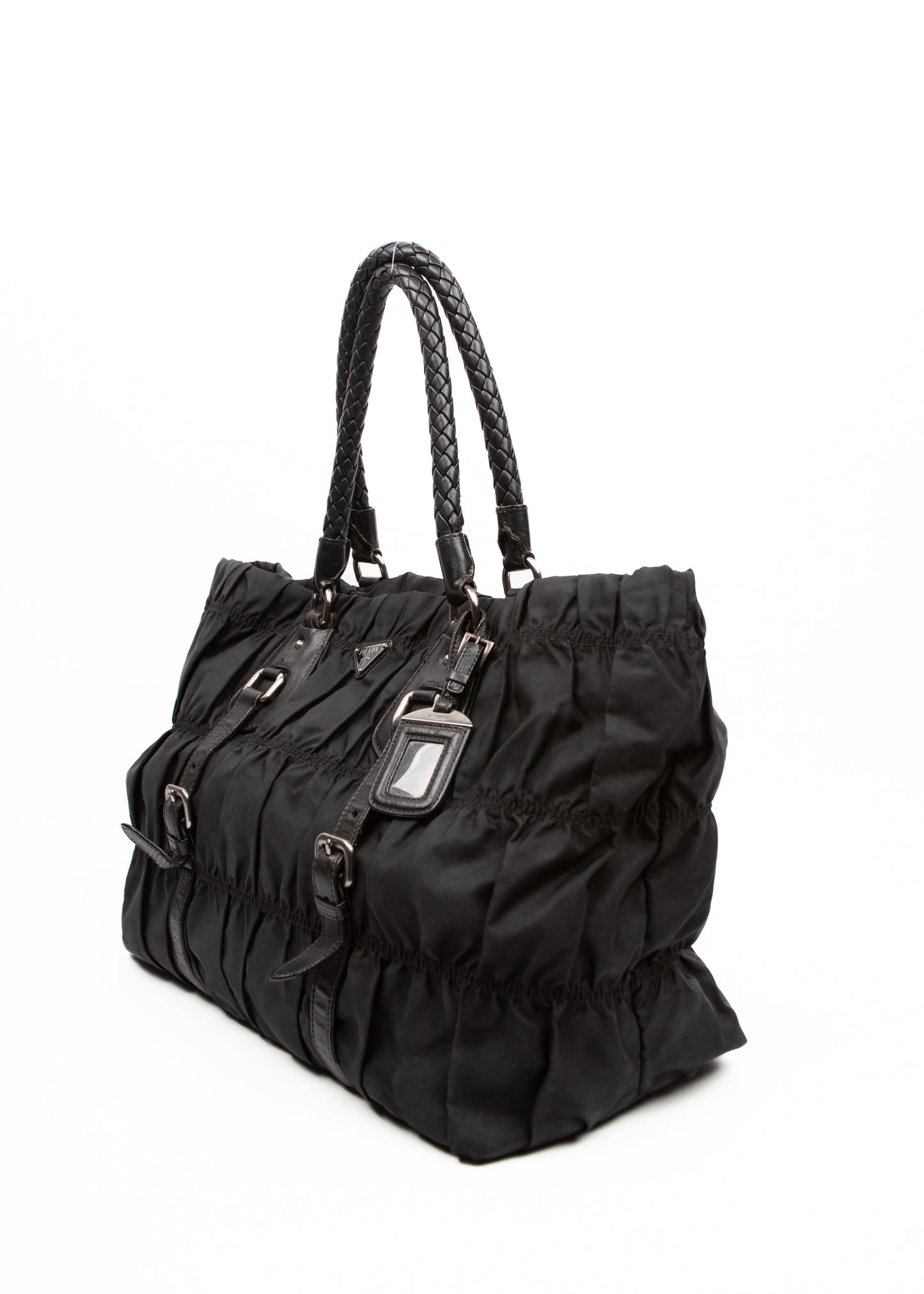 Prada Black Tessuto Gaufre Nylon