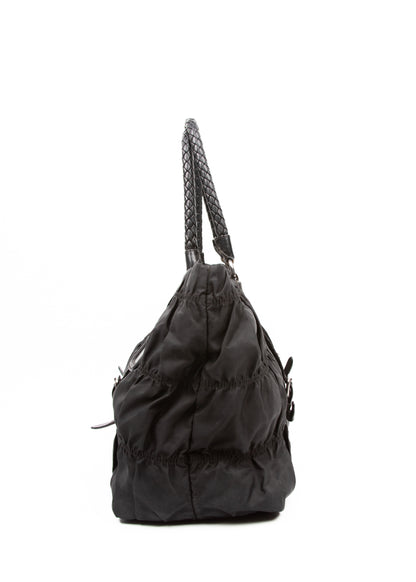 Prada Black Tessuto Gaufre Nylon