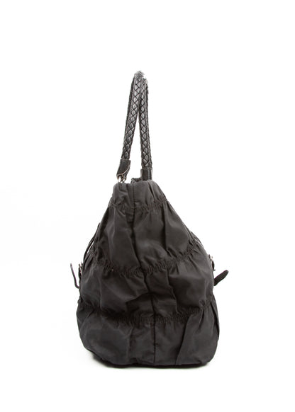 Prada Black Tessuto Gaufre Nylon