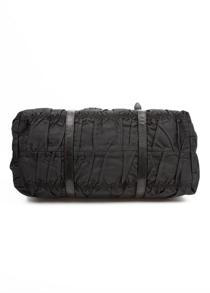 Prada Black Tessuto Gaufre Nylon