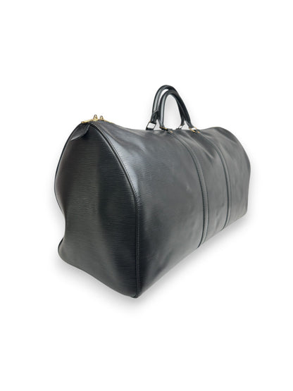 Louis Vuitton Keepall 60 Epi black