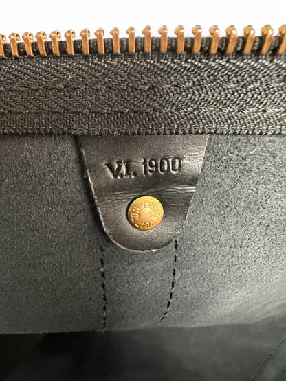 Louis Vuitton Keepall 60 Epi black