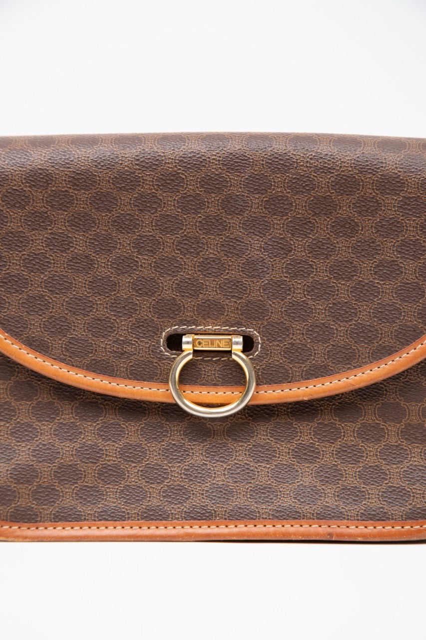 Celine Vintage Tan Macadam