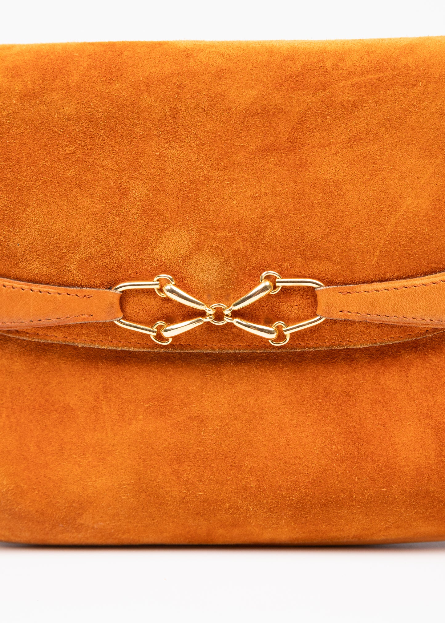 Gucci Suede Crossbody Bag