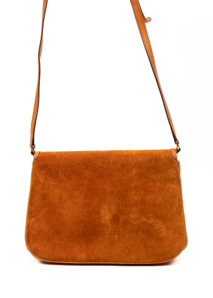 Gucci Suede Crossbody Bag