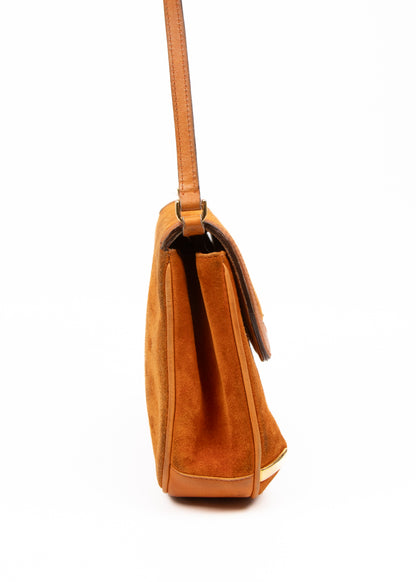 Gucci Suede Crossbody Bag