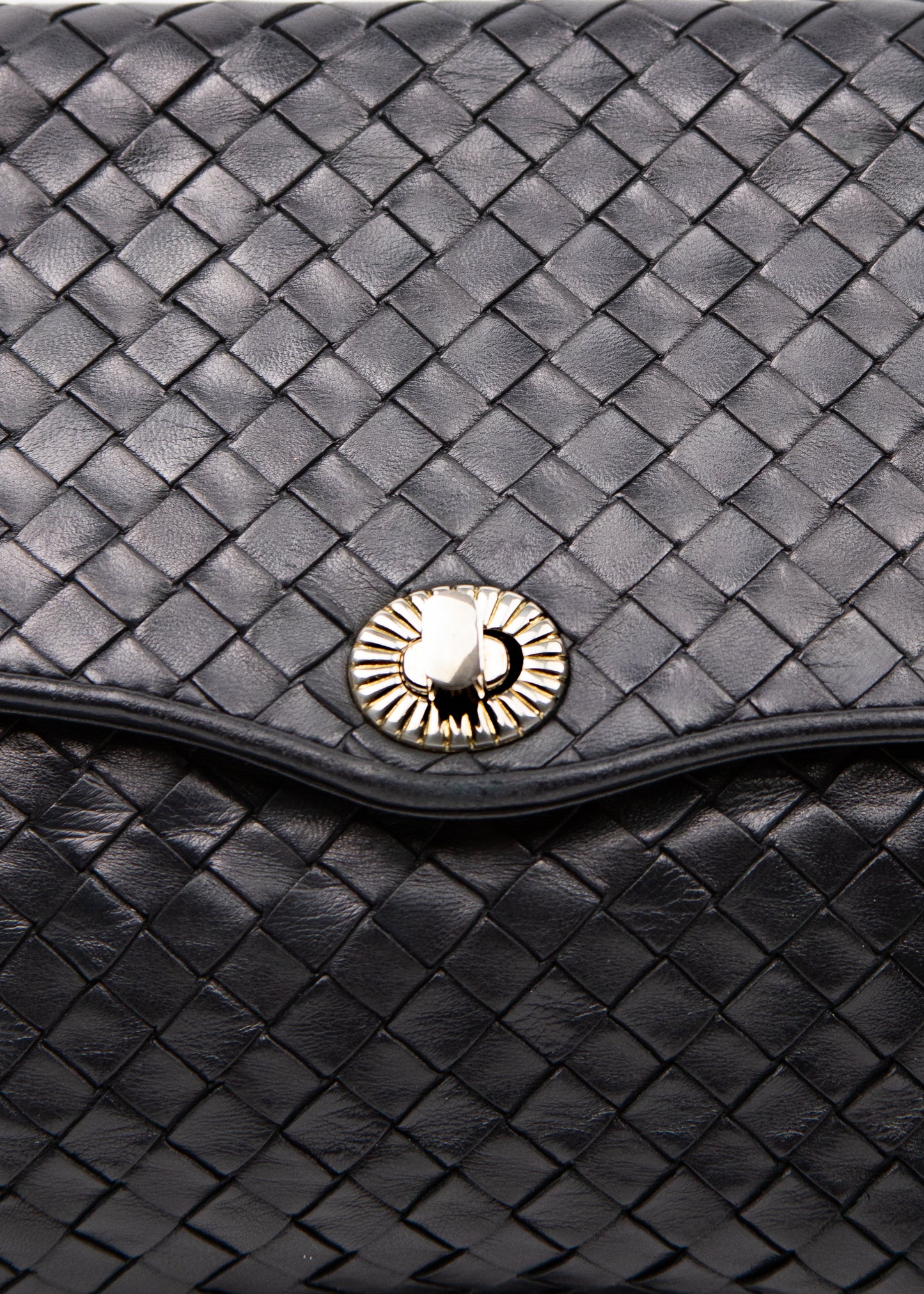Bottega Veneta Intrecciato Navy