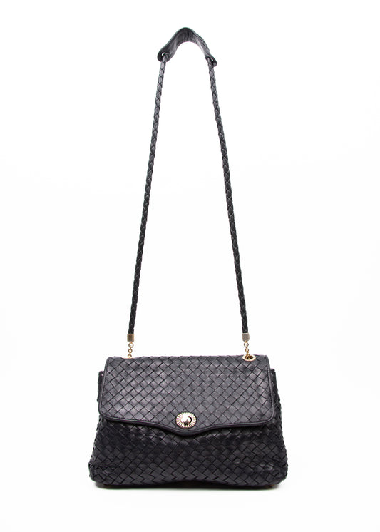 Bottega Veneta Intrecciato Navy