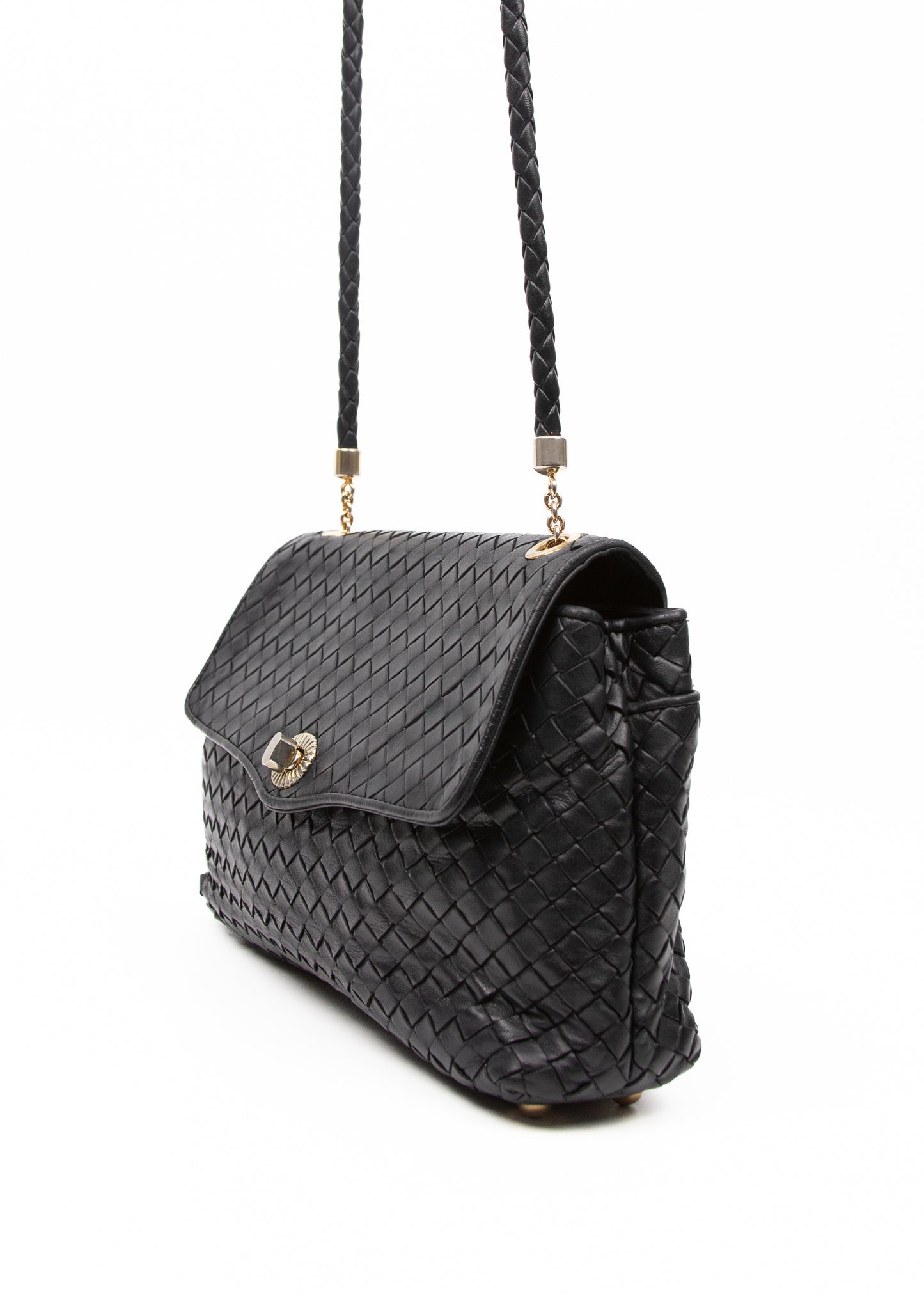 Bottega Veneta Intrecciato Navy