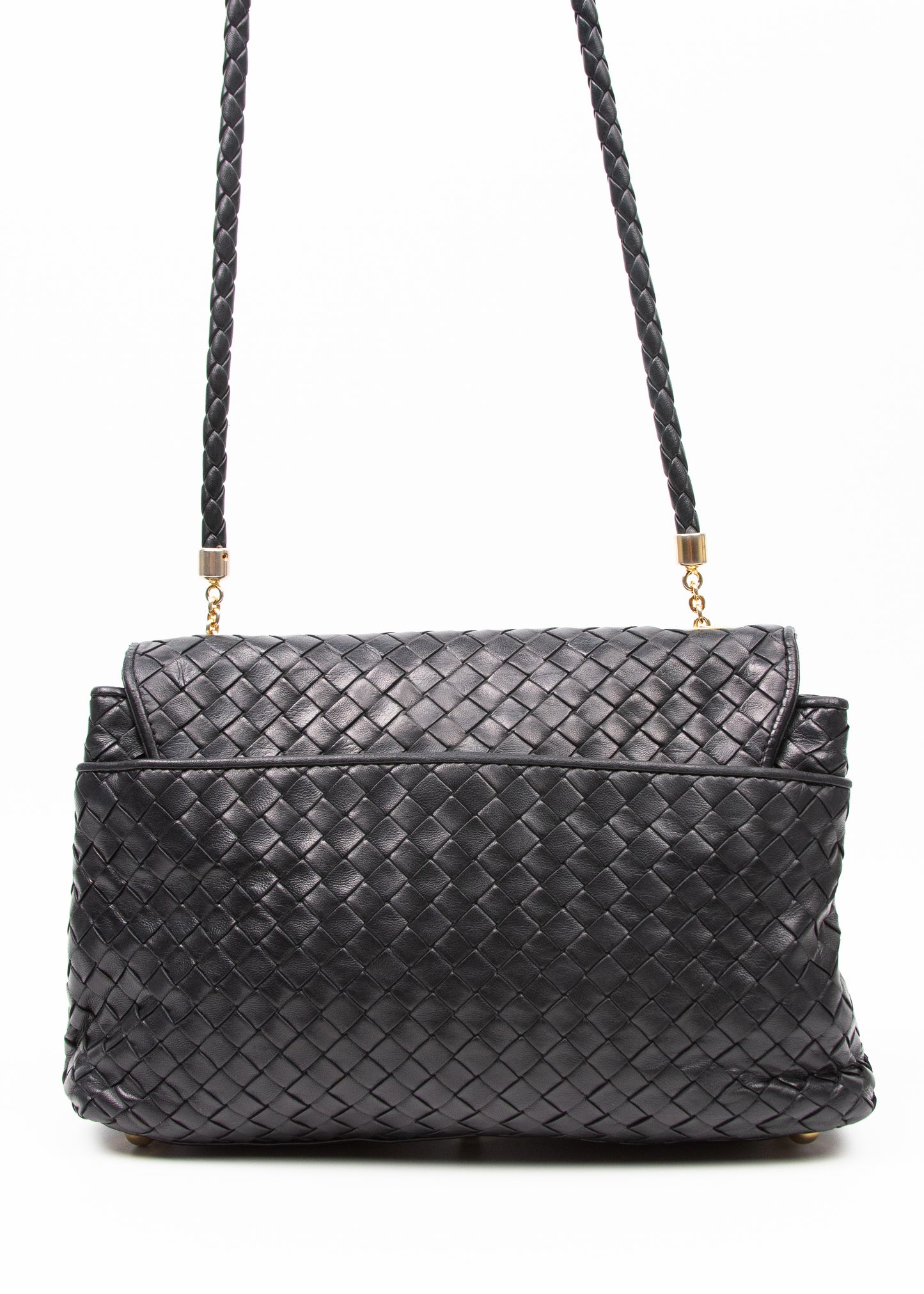 Bottega Veneta Intrecciato Navy