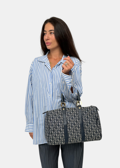 Dior Trotter Boston Bag Navy