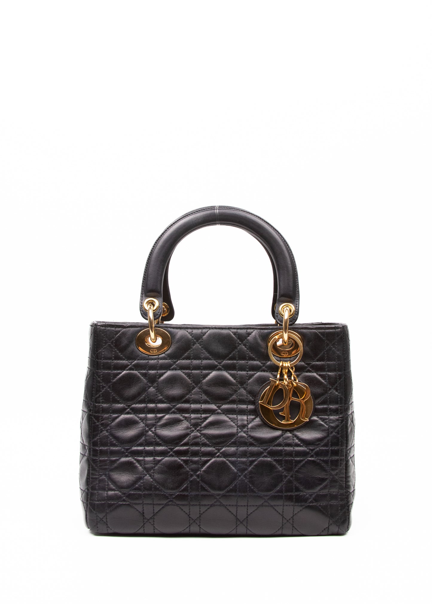 Lady Dior Medium Navy