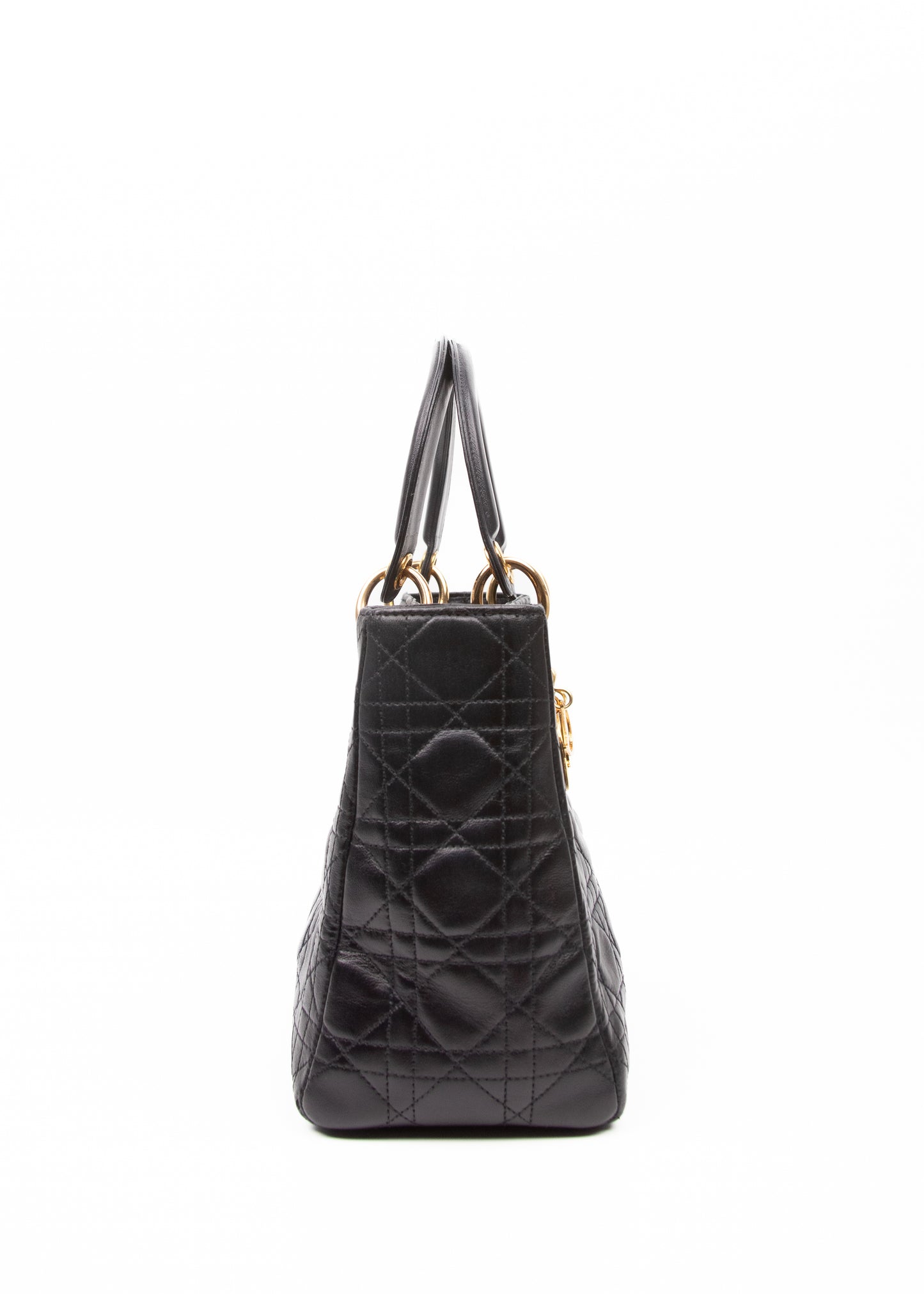 Lady Dior Medium Navy