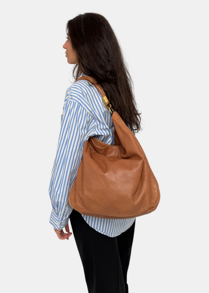 YSL Smooth leather hobo
