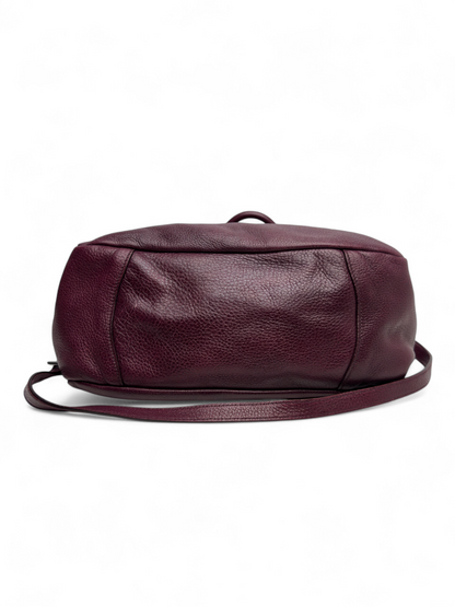 Prada Burgundy Drawstring Tote