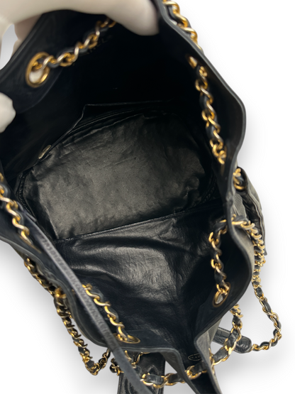 Chanel Bucket Drawstring Bag
