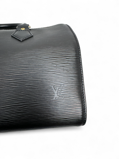 Louis Vuitton Speedy 25 Epi black