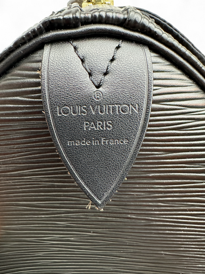 Louis Vuitton Speedy 25 Epi black