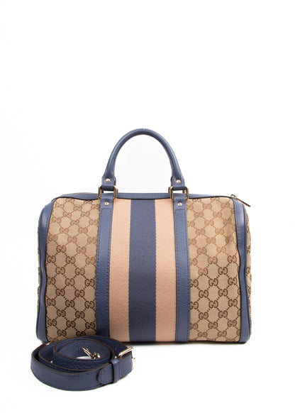 Gucci Web Boston with Strap