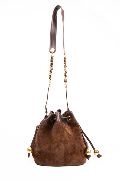 Chanel Suede Bucket