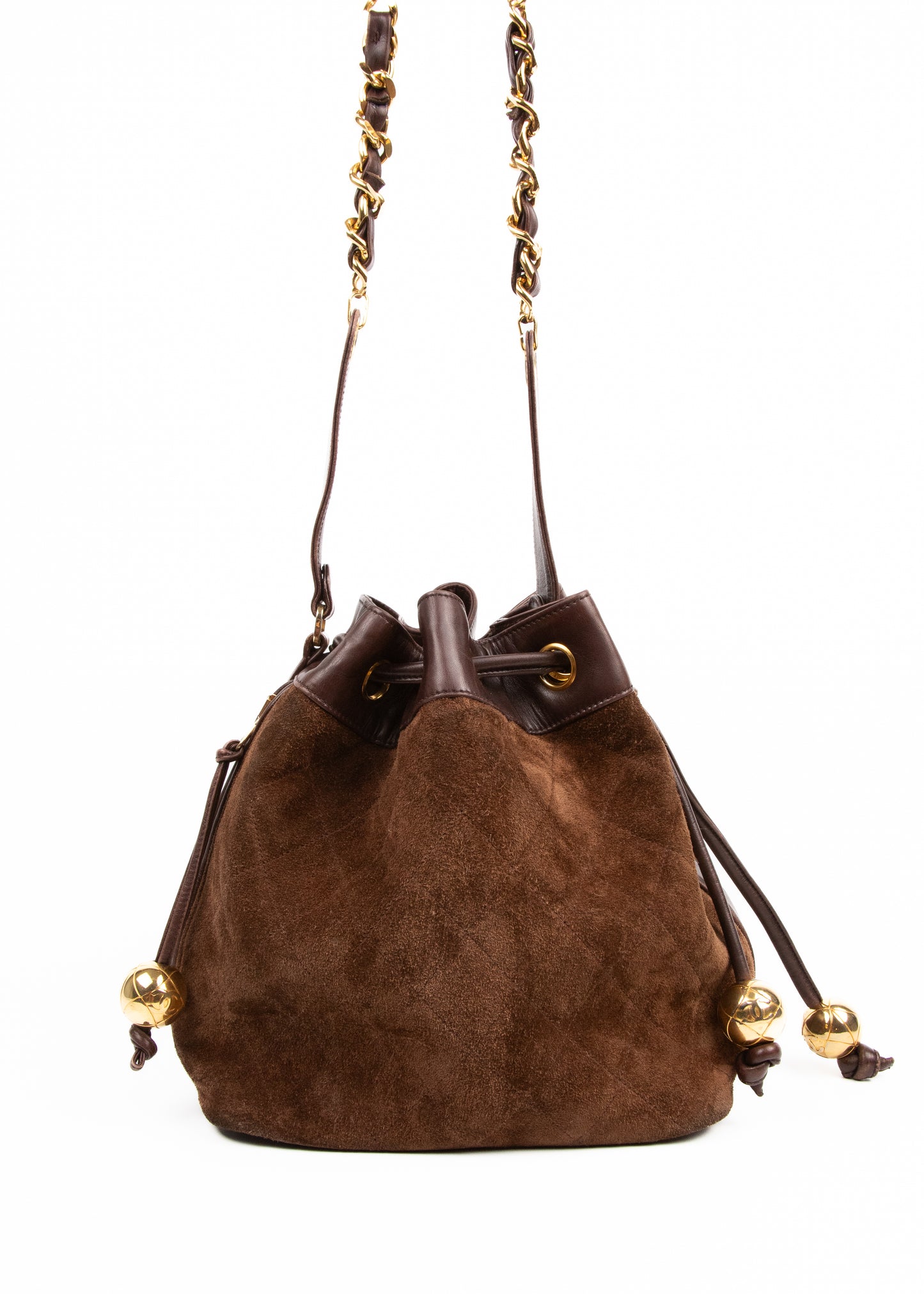 Chanel Suede Bucket