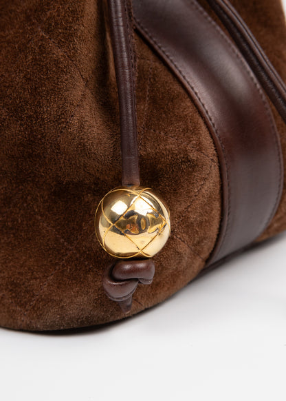 Chanel Suede Bucket