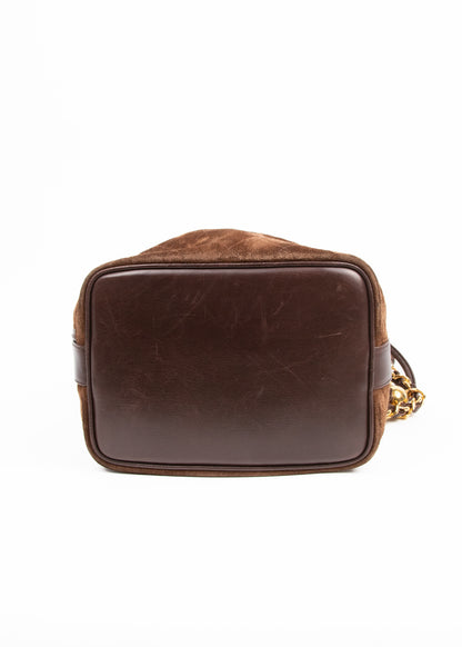 Chanel Suede Bucket