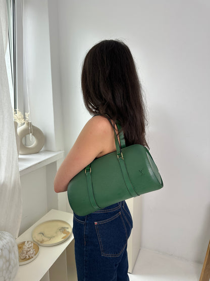 Louis Vuitton Papillon Epi Green