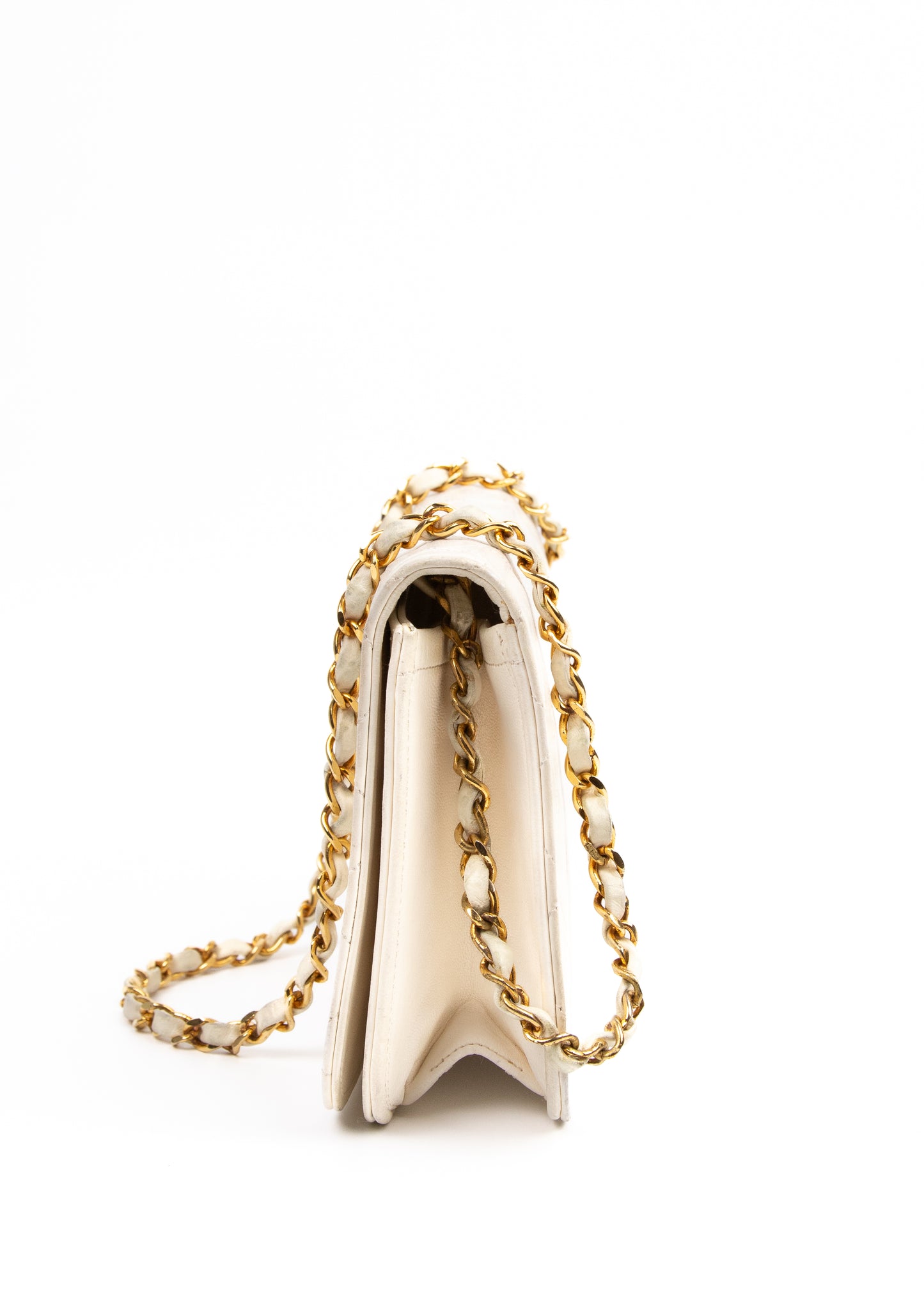 Chanel Full Flap White