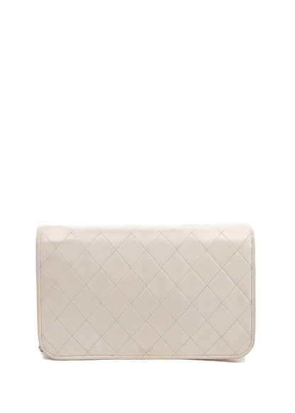 Chanel Full Flap White