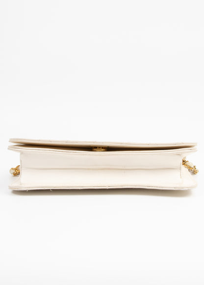 Chanel Full Flap White