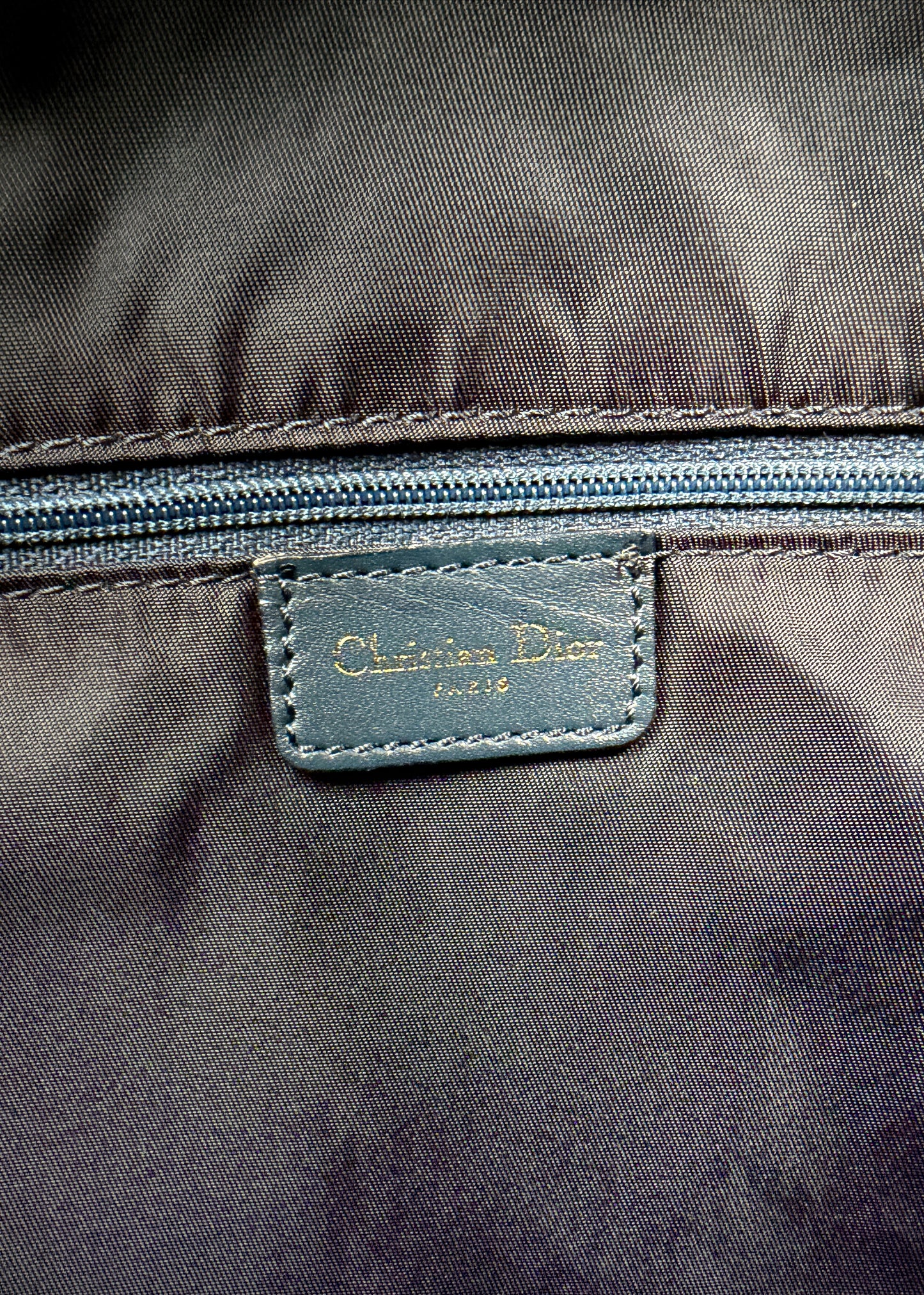 Dior Trotter Boston Bag Navy